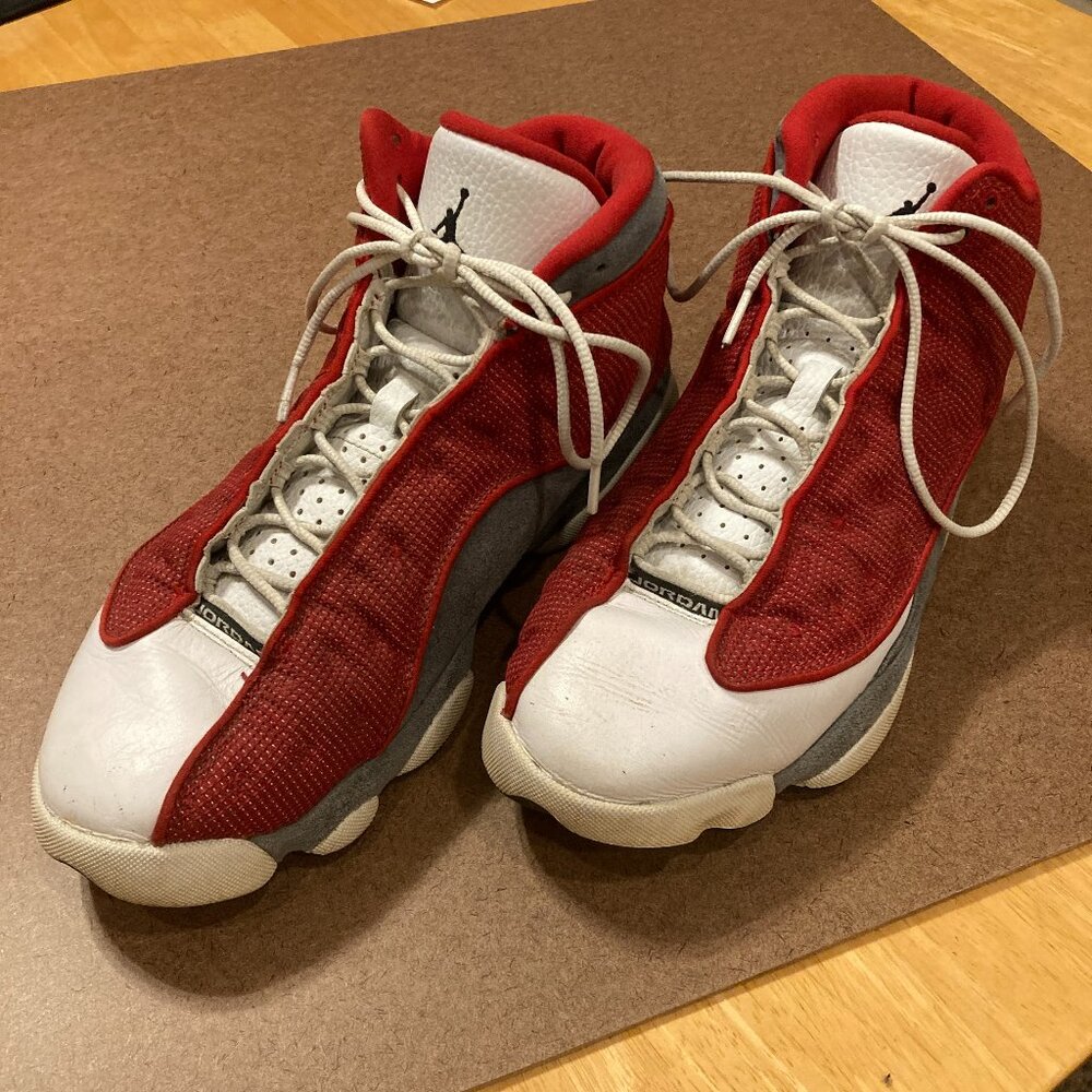 Nike Air Jordan 13 Retro "Red Flint" Gym Red/Flint Grey - Size 10